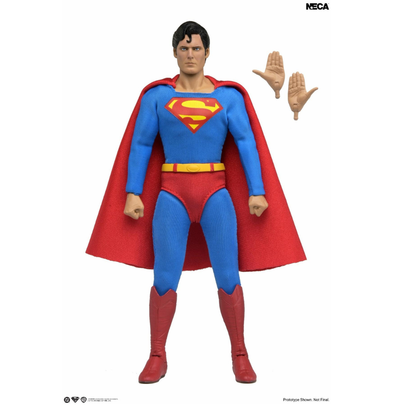 Superman (1978 Film) - Superman 8 Inch Clothed Action Figure (Preorder Q1 2027) - Collectables > Action Figures > toys -  Neca