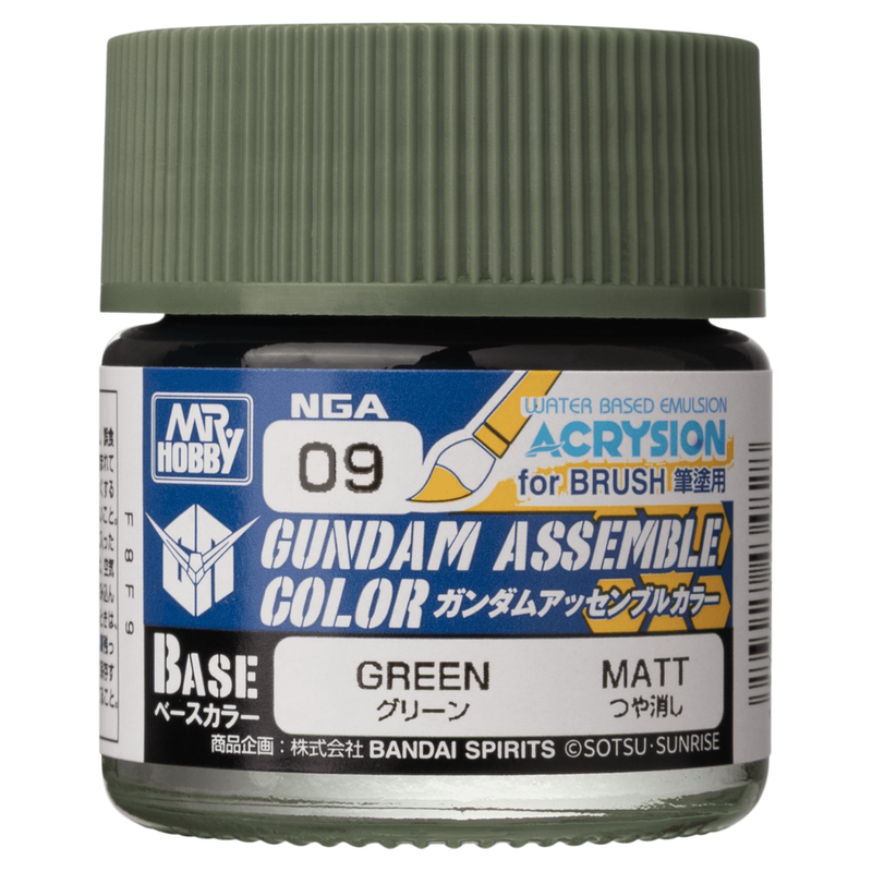 Mr. Hobby - Gundam Assemble Color - Green NGA09