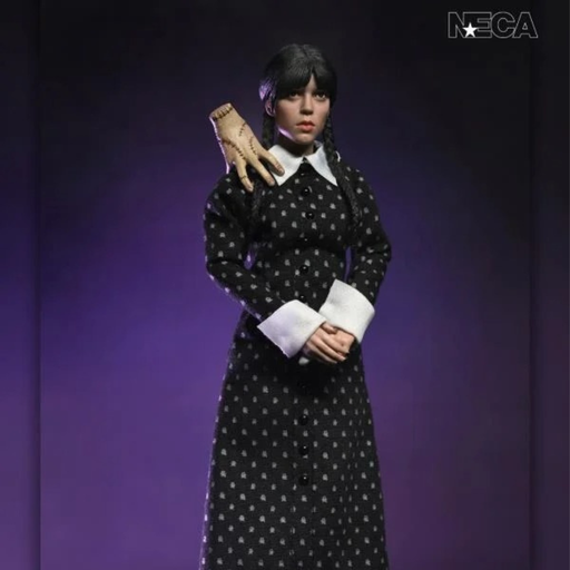 Wednesday Addams (Classic Dress) Clothed Action Figure - Collectables > Action Figures > toys -  Neca