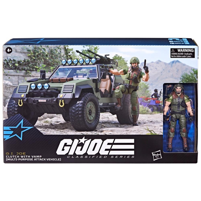 G.I. Joe Classified Series #112 Clutch with VAMP (Multi-Purpose Attack Vehicle) - Exclusive - Collectables > Action Figures > toys -  Hasbro