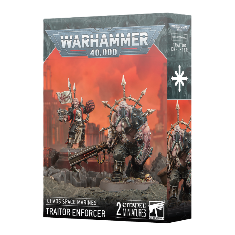 Warhammer 40,000 - Chaos Space Marines - Traitor Enforcer - Miniature -  Games Workshop
