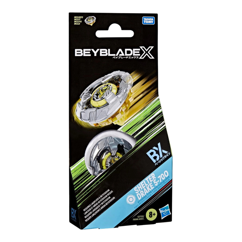 Beyblade X Shelter Drake 5-70O BX Booster Pack - Collectables > Action Figures > toys -  Hasbro