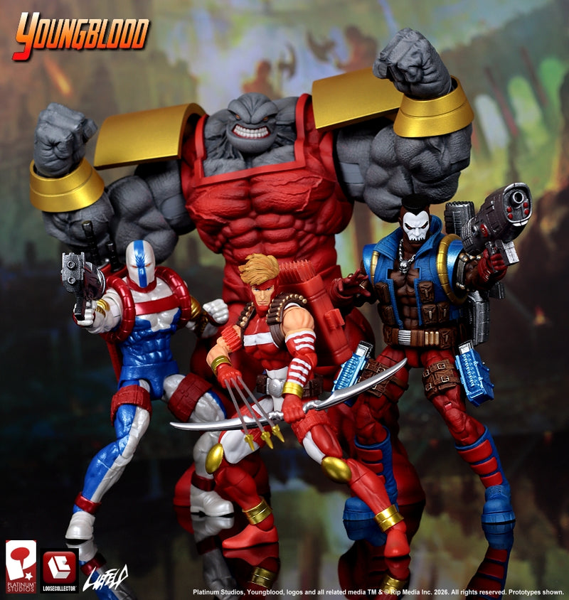 Rob Liefeld's Youngblood - Chapel Action Figure (Preorder Q2 2027)