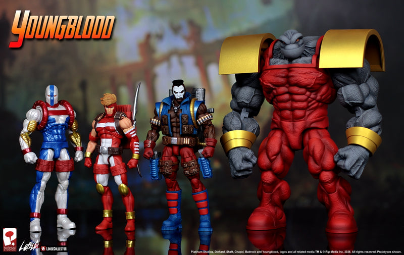 Rob Liefeld's Youngblood - Chapel Action Figure (Preorder Q2 2027)
