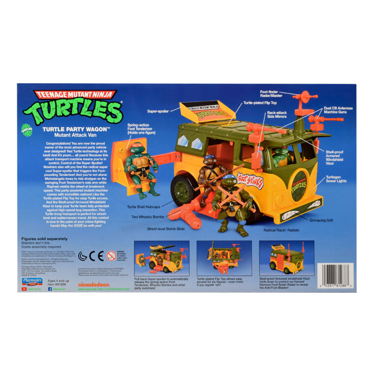 Playmates - Teenage Mutant Ninja Turtles Original Party Wagon - Collectables > Action Figures > toys -  PLAYMATES