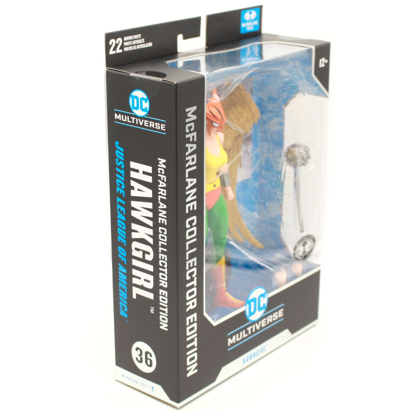 DC Multiverse Collector Edition - Justice League of America - Hawkgirl - Platinum / Chase - Collectables > Action Figures > toys -  McFarlane Toys