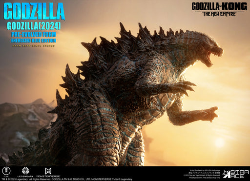 Godzilla (2024) - Godzilla Pre-Evolved Form Energized Blue Edition (Preorder Q4 2025) - statue -  Star Ace Toys