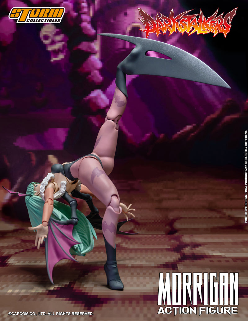 Darkstalkers Morrigan 1/12 Scale (preorder Q2) - Collectables > Action Figures > toys -  Storm Collectibles