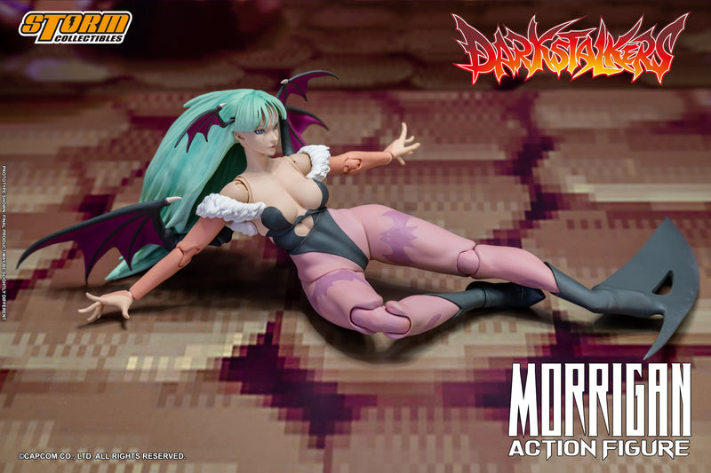 Darkstalkers Morrigan 1/12 Scale (preorder Q2) - Collectables > Action Figures > toys -  Storm Collectibles