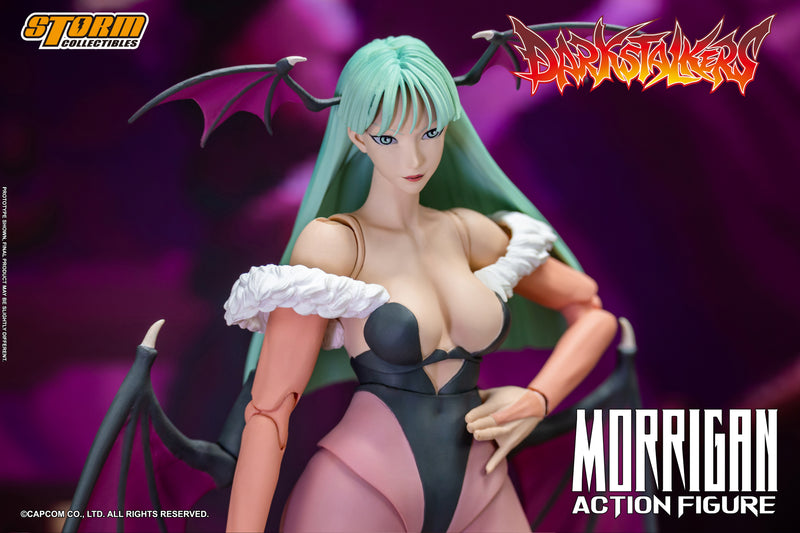 Darkstalkers Morrigan 1/12 Scale (preorder Q2) - Collectables > Action Figures > toys -  Storm Collectibles