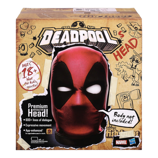 Marvel Legends Series Deadpool's Head Premium Interactive Head - Collectables > Action Figures > toys -  Hasbro