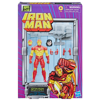 Marvel Legends Series Deluxe Retro Iron Man (preorder) - Collectables > Action Figures > toys -  Hasbro