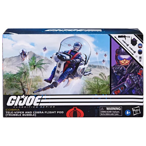 G.I. Joe Classified Series Tele-Viper & Cobra Flight Pod - Trubble Bubble - 79 - Collectables > Action Figures > toys -  Hasbro
