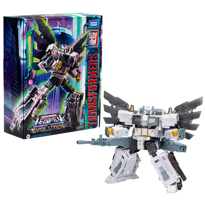 Transformers Legacy Evolution Leader Class Nova Prime  (preorder Dec 2025) - Collectables > Action Figures > toy -  Hasbro