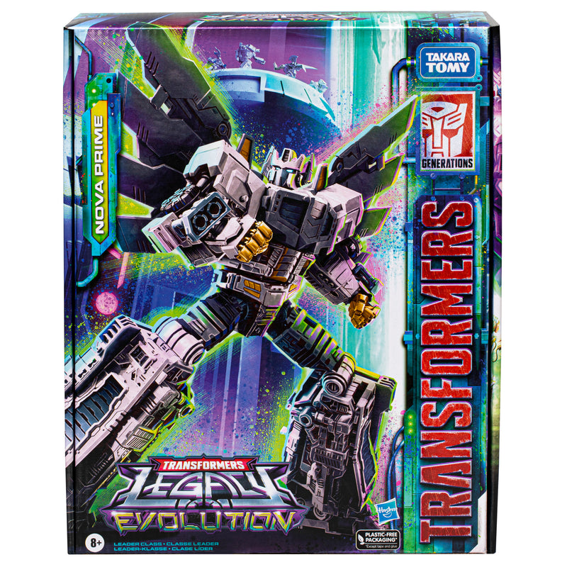 Transformers Legacy Evolution Leader Class Nova Prime  (preorder Dec 2025) - Collectables > Action Figures > toy -  Hasbro