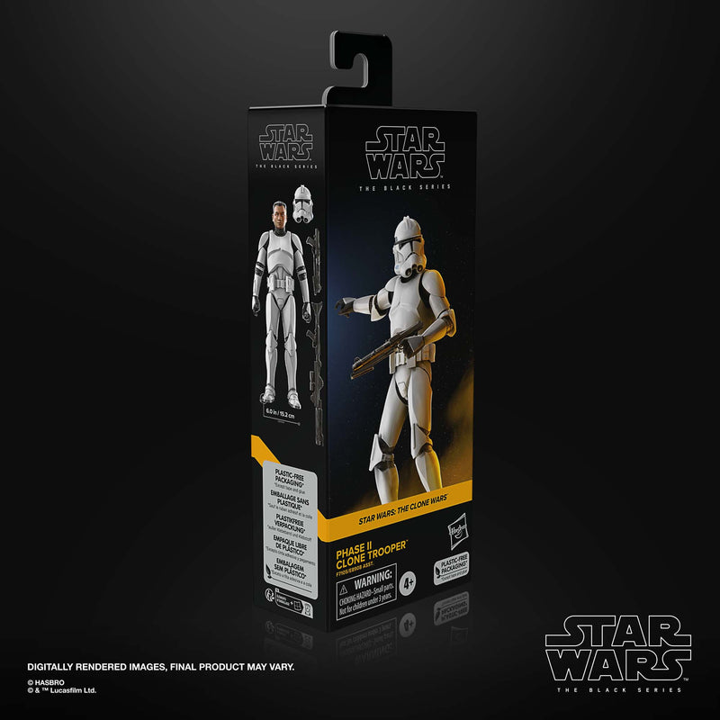 Star Wars The Black Series Phase II Clone Trooper (Preorder Dec 2023) - Collectables > Action Figures > toy -  Hasbro