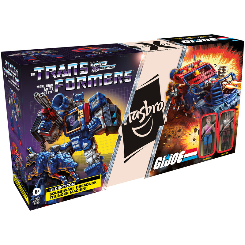 Transformers Collaborative G.I. Joe x Transformers Soundwave Dreadnok Thunder Machine, Zartan & Zarana (preorder Q1 2024) - Collectables > Action Figures > toys -  Hasbro