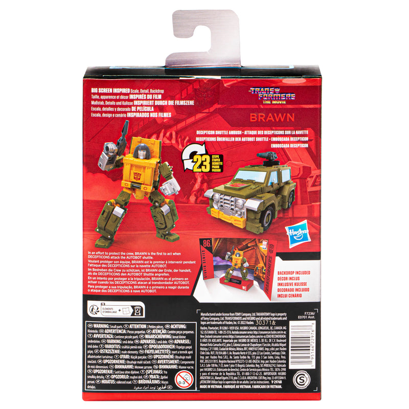 Transformers Studio Series - Deluxe - The Transformers: The Movie 86-22 Brawn (preorder Q4) - Collectables > Action Figures > toy -  Hasbro