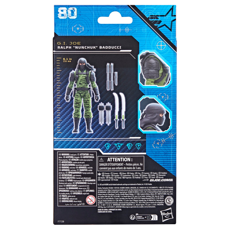 G.I. Joe Classified -  Ralph "Nunchuk" Badducci - 80 (preorder Q4) - Collectables > Action Figures > toys -  Hasbro
