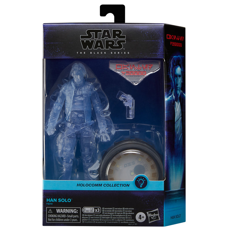 Star Wars The Black Series Holocomm Collection Han Solo - Exclusive (preorder Q1) - Collectables > Action Figures > toys -  Hasbro