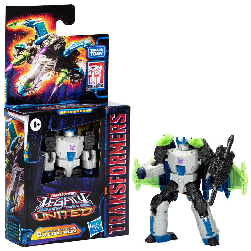 Transformers - Legacy United - Core Class - Energon Universe Megatron (Preorder Q1 2024) - Collectables > Action Figures > toys -  Hasbro