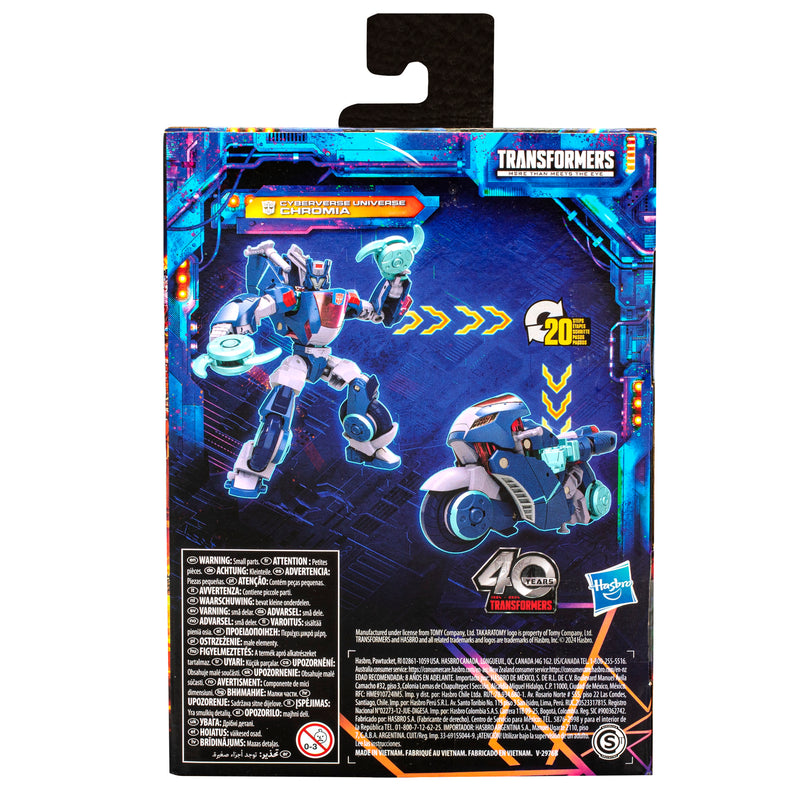 Transformers Legacy United Deluxe Class Cyberverse Universe Chromia (preorder Q2) - Action & Toy Figures -  Hasbro