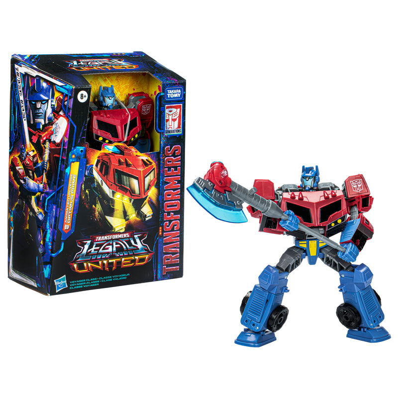 Transformers Legacy United - Voyager Class - Animated Universe Optimus Prime (Preorder Q1 2024) - Collectables > Action Figures > toys -  Hasbro
