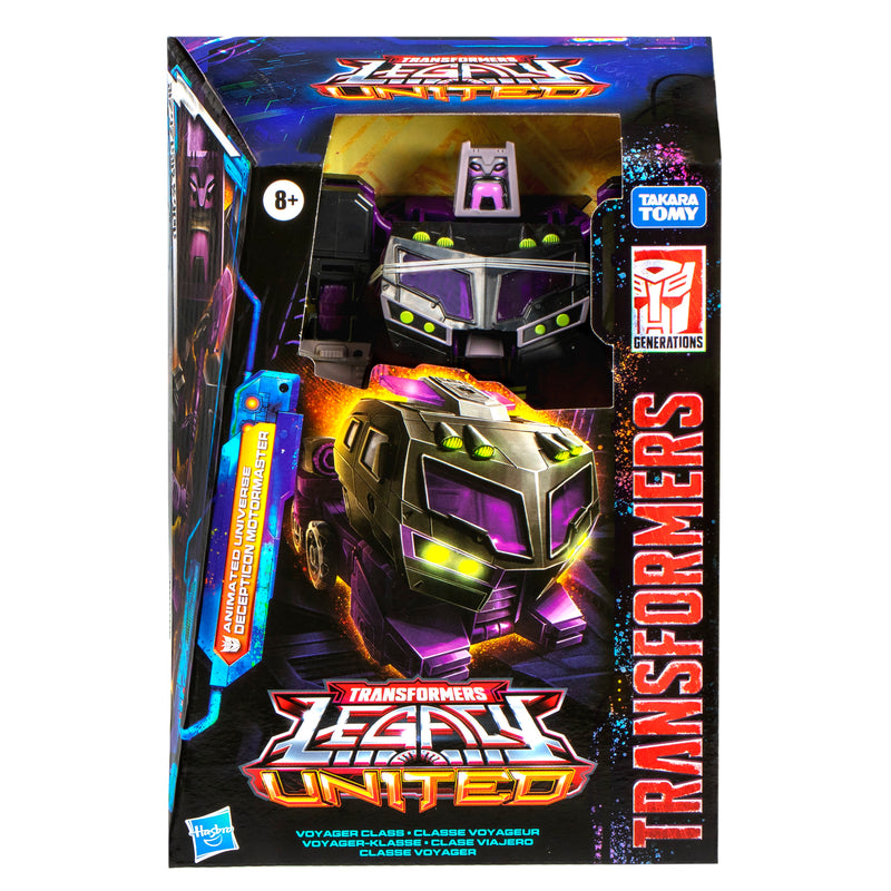Transformers Legacy United Voyager Class: Animated Universe Decepticon Motormaster - Collectables > Action Figures > toy -  Hasbro
