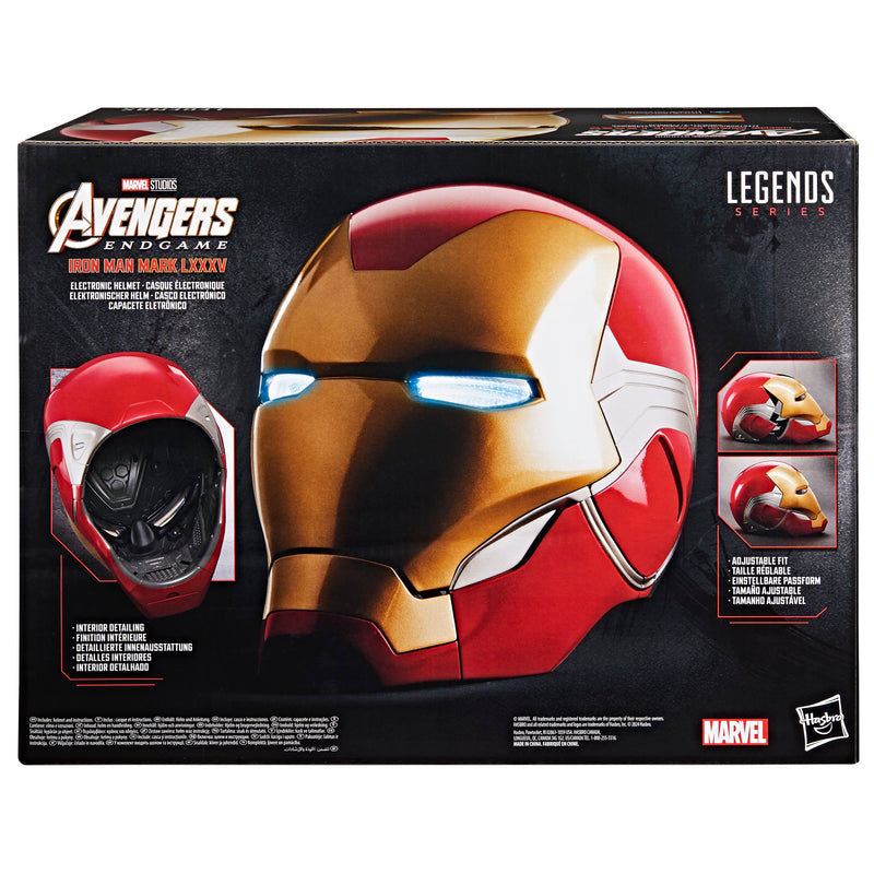 Marvel Legends Series Iron Man Premium Electronic Helmet - Collectables > Action Figures > toy -  Hasbro