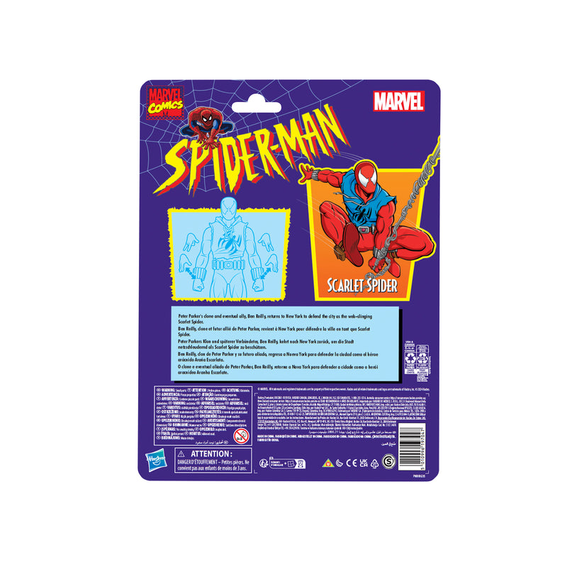 Marvel Legends Series Retro - Scarlet Spider (preorder Q1) - Collectables > Action Figures > toys -  Hasbro
