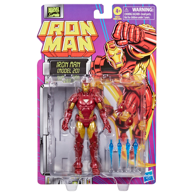 Marvel Legends - Retro Iron Man Wave - Set of 6 (preorder Q3) - Collectables > Action Figures > toys -  Hasbro