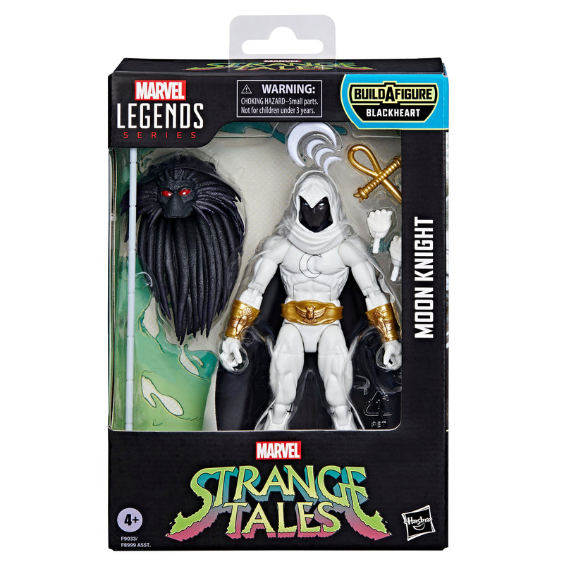Marvel Legends Series Strange Tales Moon Knight - Black Heart BAF - Collectables > Action Figures > toy -  Hasbro