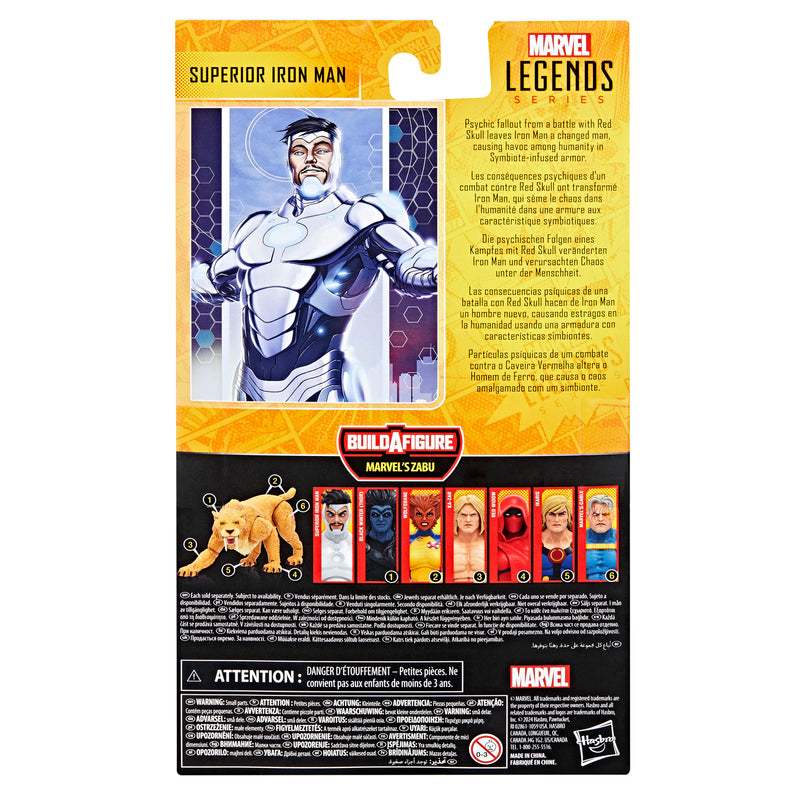 Marvel Legends Series - Superior Iron Man  - Zabu Baf (preorder June) - Collectables > Action Figures > toys -  Hasbro