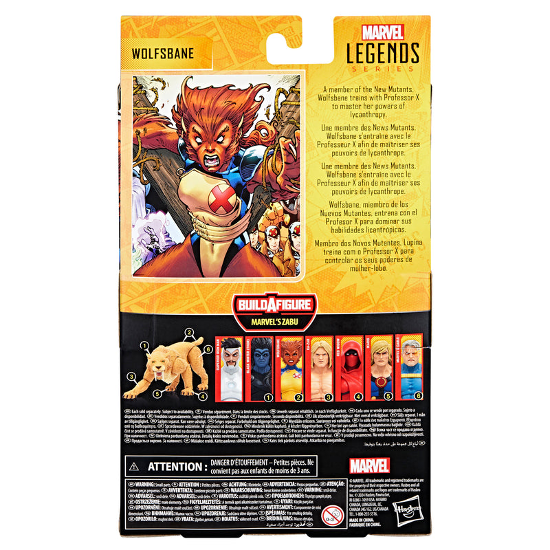 Marvel Legends Series - Wolfsbane  - Zabu Baf (preorder June) - Collectables > Action Figures > toys -  Hasbro