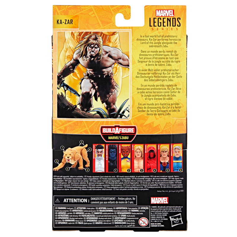 Marvel Legends Series -  Ka-Zar  - Zabu Baf (preorder June) - Collectables > Action Figures > toys -  Hasbro