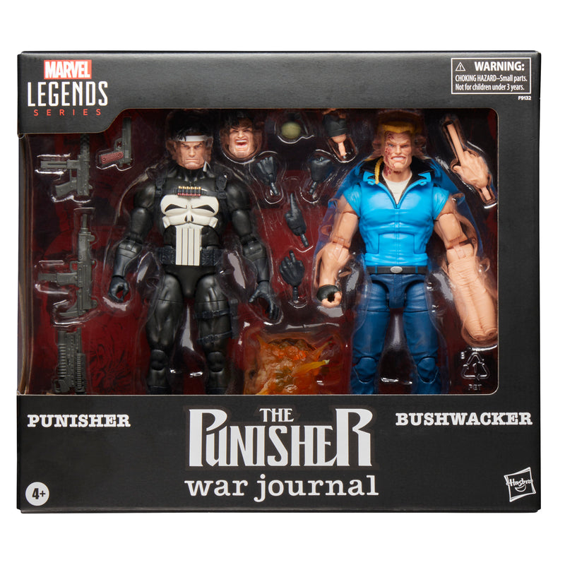Marvel Legends Series Punisher and Bushwacker - Collectables > Action Figures > toys -  Hasbro