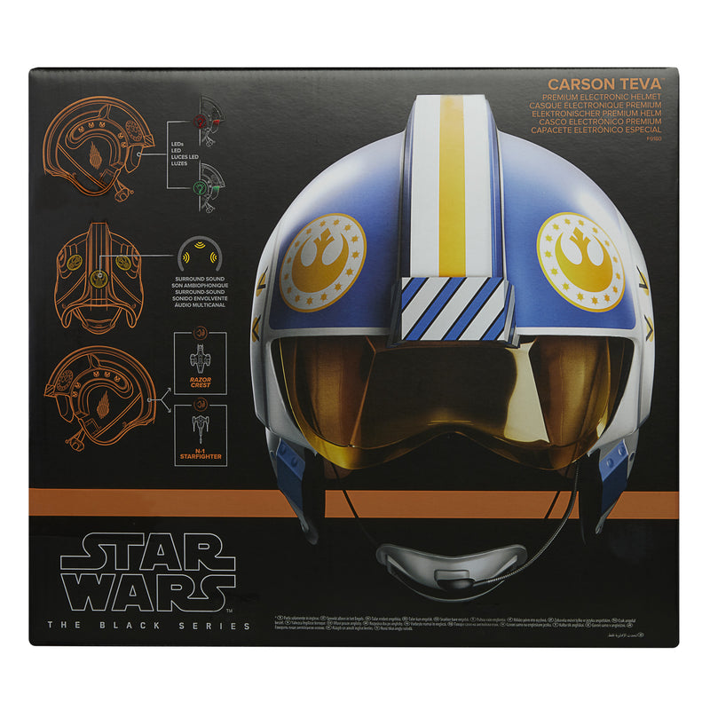 Star Wars The Black Series Carson Teva Electronic Helmet (preorder Q2) - Collectables > Action Figures > toys -  Hasbro