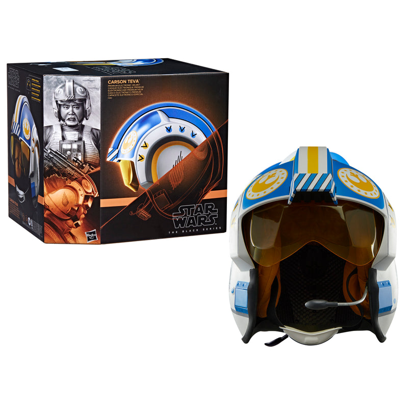 Star Wars The Black Series Carson Teva Electronic Helmet (preorder Q2) - Collectables > Action Figures > toys -  Hasbro