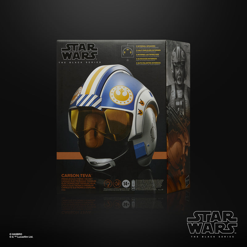 Star Wars The Black Series Carson Teva Electronic Helmet (preorder Q2) - Collectables > Action Figures > toys -  Hasbro
