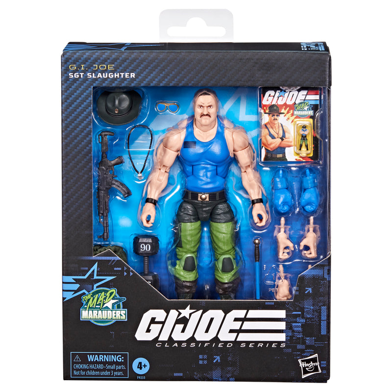 G.I. Joe Classified Series #129, Mad Marauders Sgt Slaughter - Collectables > Action Figures > toys -  Hasbro