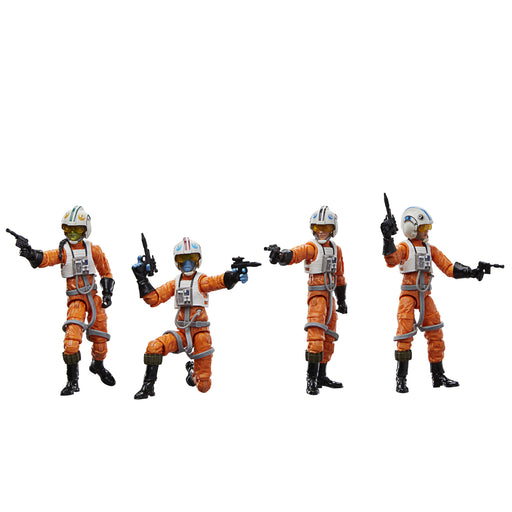 Star Wars The Vintage Collection X-Wing Pilot 4-Pack (preorder Nov) - Collectables > Action Figures > toys -  Hasbro
