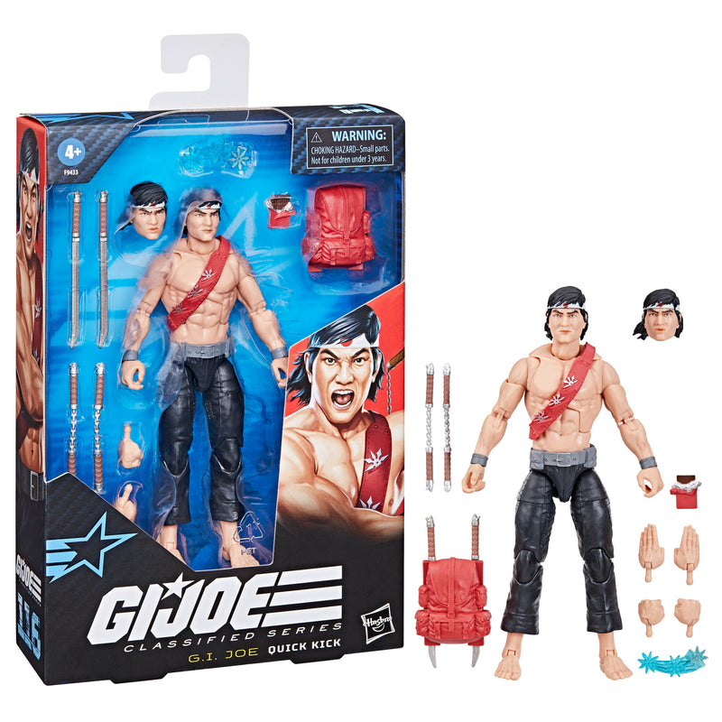 G.I. Joe Classified Series - Quick Kick - #116 (preorder Q2) - Collectables > Action Figures > toys -  Hasbro