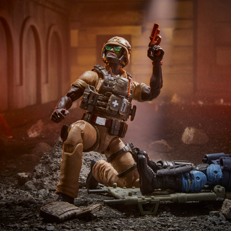 G.I. Joe Classified Series #122, Carl "Doc" Greer  (preorder Aug/Sept) -  -  Hasbro