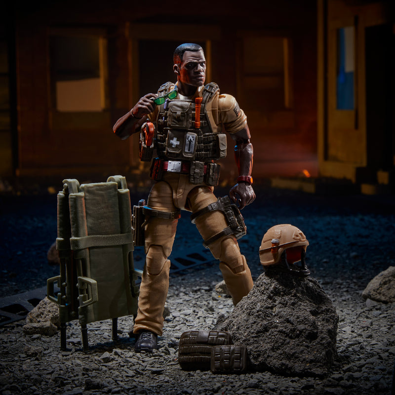 G.I. Joe Classified Series #122, Carl "Doc" Greer  (preorder Aug/Sept) -  -  Hasbro