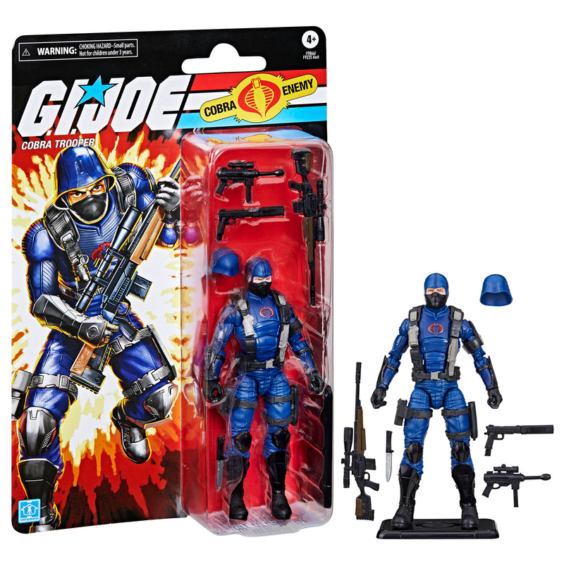 G.I. Joe Classified Series Retro Cardback Cobra Trooper - Collectables > Action Figures > toy -  Hasbro
