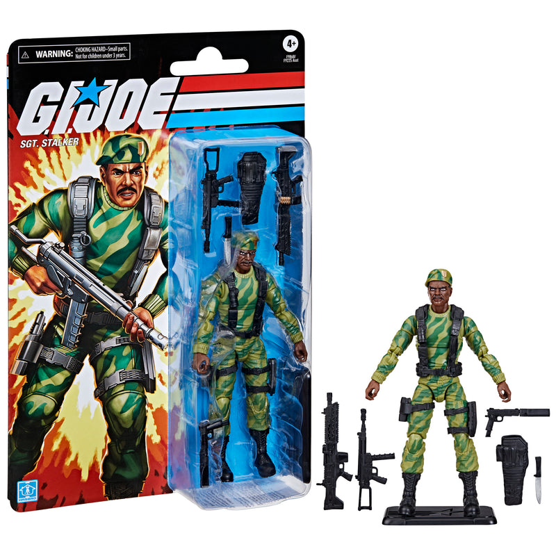 G.I. Joe Classified Series Retro Cardback Sgt. Stalker - Collectables > Action Figures > toy -  Hasbro