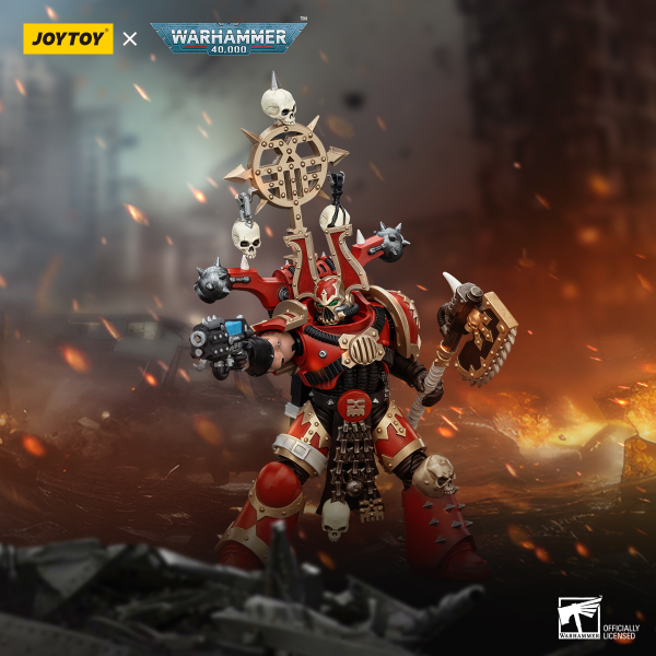 Warhammer 40K - World Eaters - Khorne Berzerker With Berzerker Icon - Collectables > Action Figures > toys -  Joy Toy