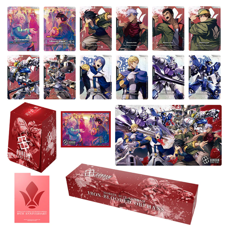 Gundam CG - PB02 - Mobile Suit Gundam Iron-Blooded Orphans Premium Accessory Set - Gundam Card Game Sealed -  Bandai