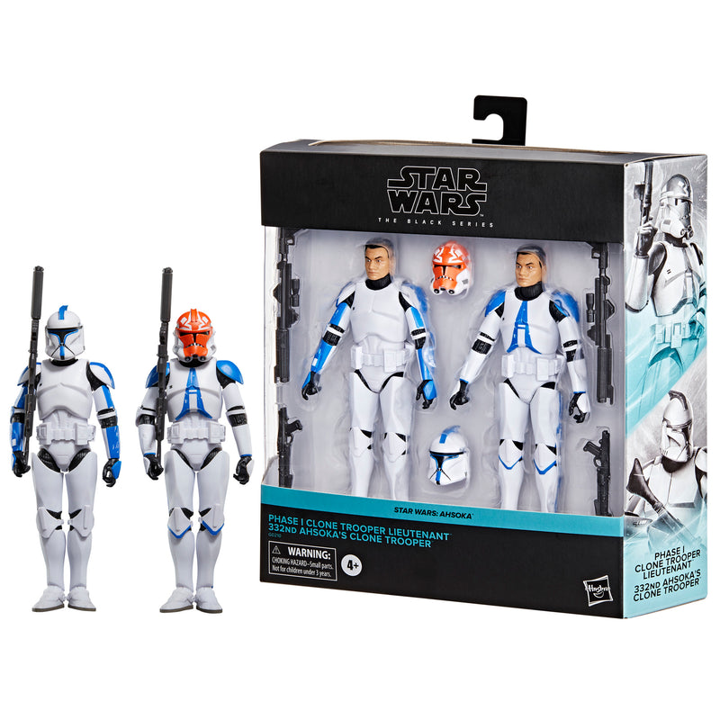 Star Wars The Black Series Clone Trooper Lieutenant & 332nd Ahsoka’s Clone Trooper (preorder April/May) - Collectables > Action Figures > toys -  Hasbro