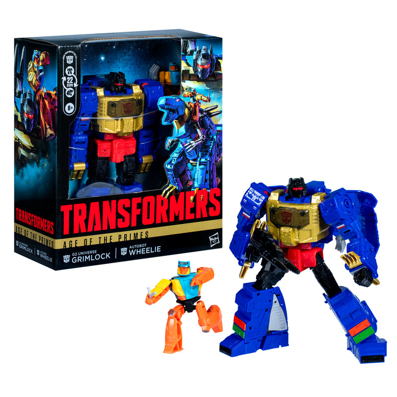Transformers Age of the Primes Leader Class G2 Universe Grimlock - Action figure -  Hasbro